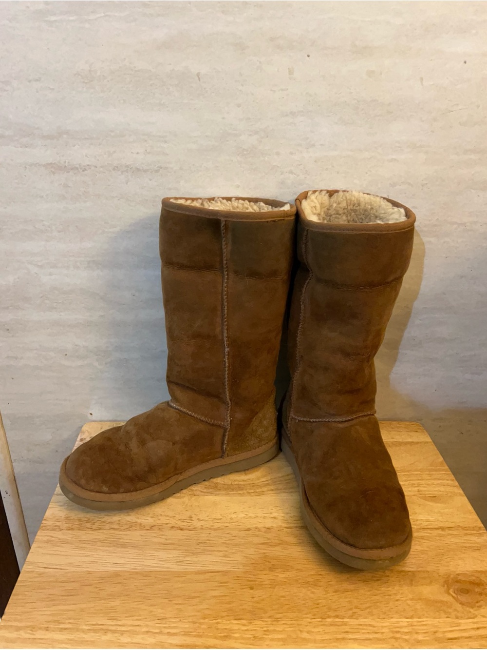 UGG Australia Classic Tall Genuine Sheepskin Boots Genuine Leather
